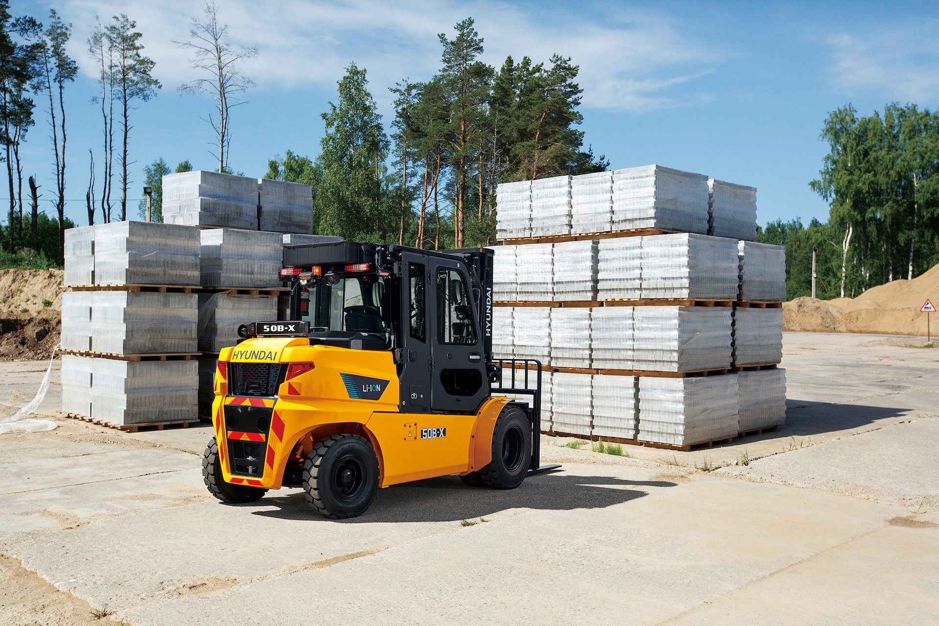 Hyundai 40/45/50/55 B-X – Li-Ion – Lastcentrum van 600mm - Afbeelding 14